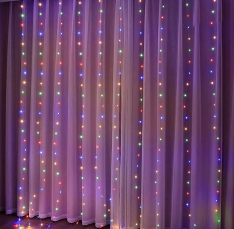 Holiday Shop LED Curtain Lights